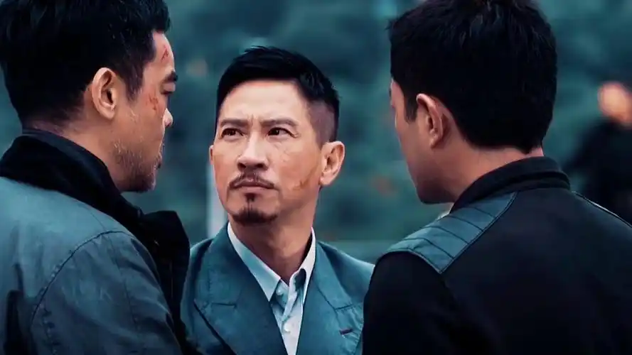 的恩怨终于在这一句对不起中得以释怀#张家辉 #刘青云 #古天乐 #扫毒