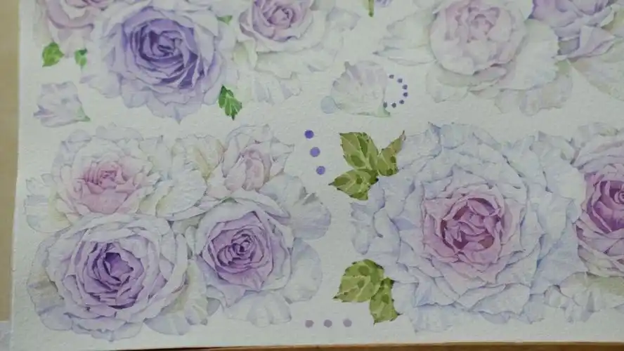 水彩加百列天使