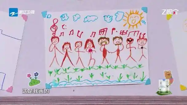 华晨宇手绘王牌全家福##王牌对王牌