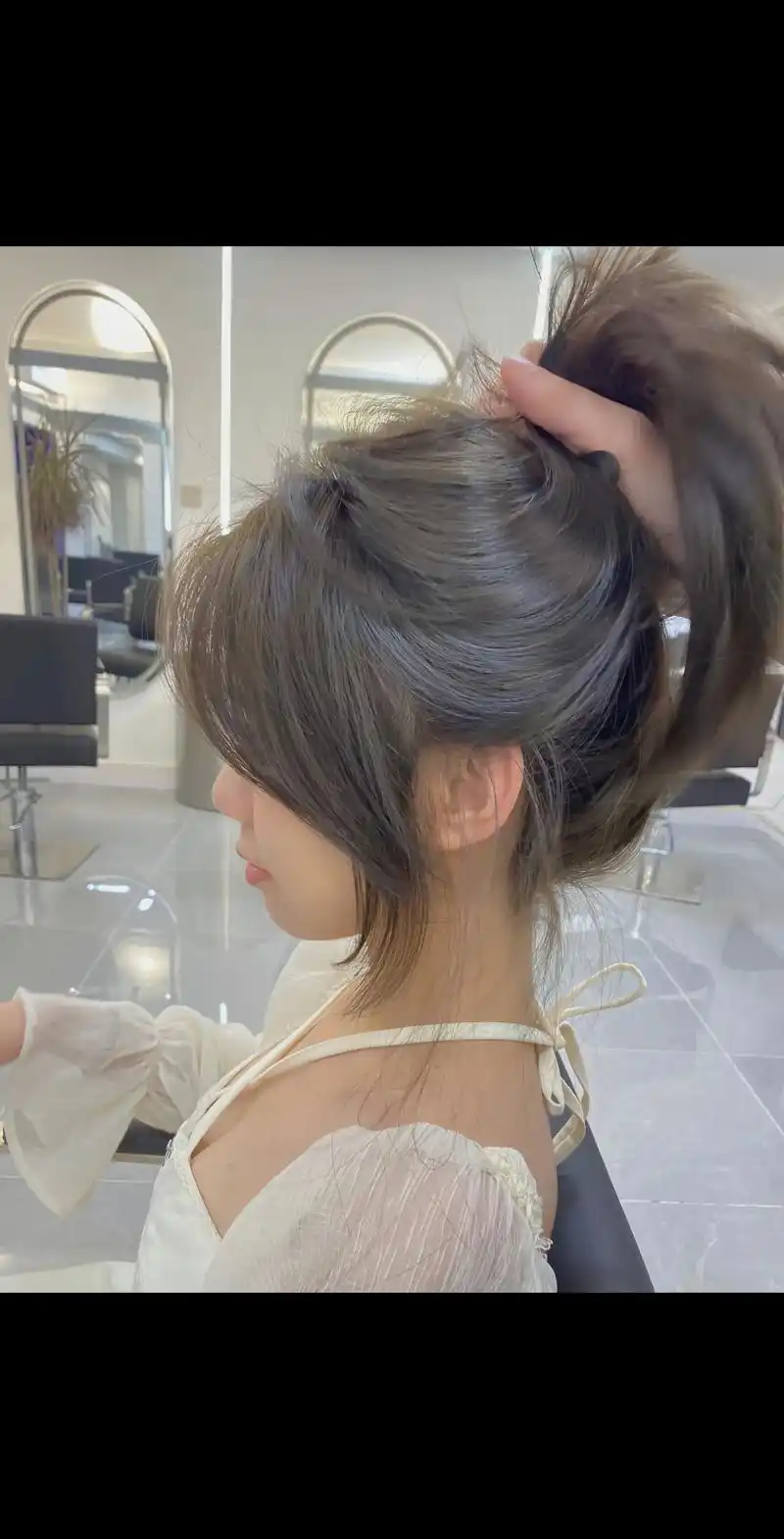 让所有女生一眼就喜欢想象的法式八字刘海