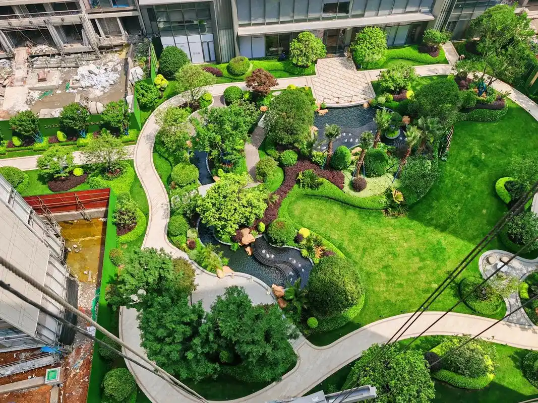 曲线跌水水景案例赏析,三维建模型,1:1加工.#园林景观 # - 抖音