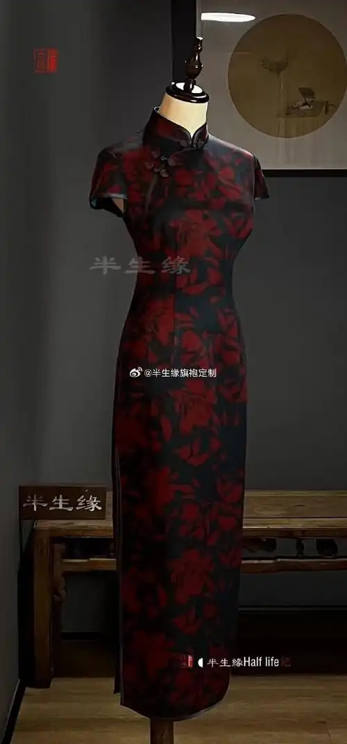 国风##旗袍雅韵##你在时光深处