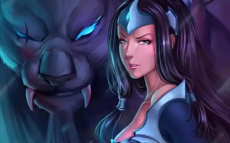 月亮照耀着我们的努力米拉娜dota介绍