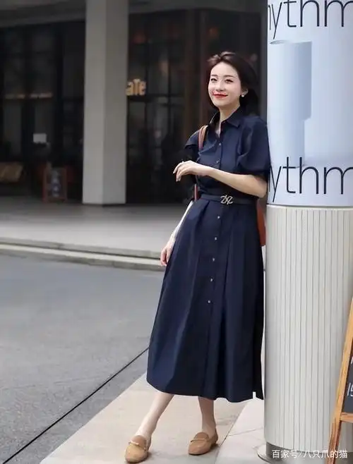 过了40岁会穿长裙才高级,4招化解显矮难题,158也能穿出大长腿