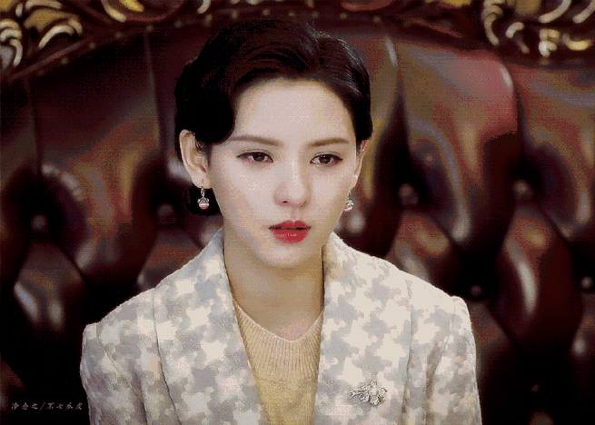 张予曦民国大小姐造型
