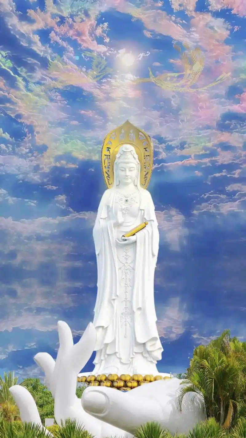 七彩祥云佛光普照.中国人不骗中国人,当看到七彩祥云会发大财, - 抖音