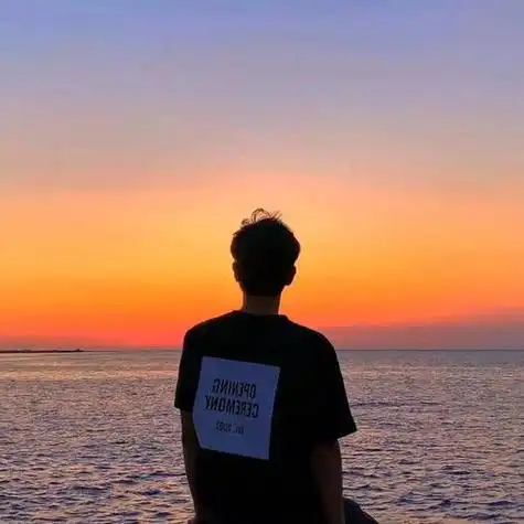 夕阳孤独男头像 男生头像图片大全 -【爱个性】