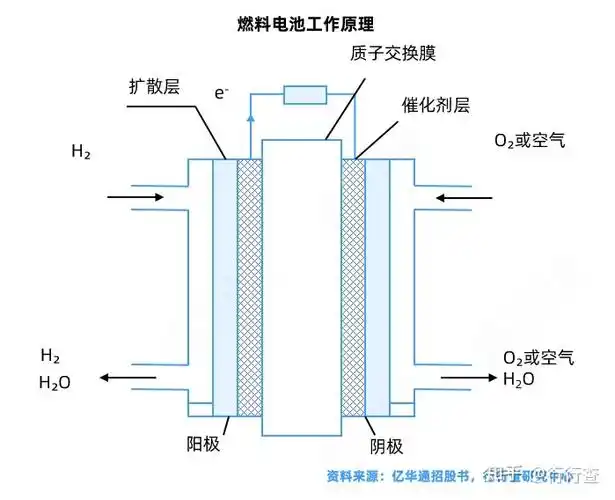 燃料电池结构单元主要由膜电极组件和双极板构成,其中膜电极组件是由