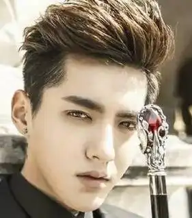 2017年最新男生狼奔头发型