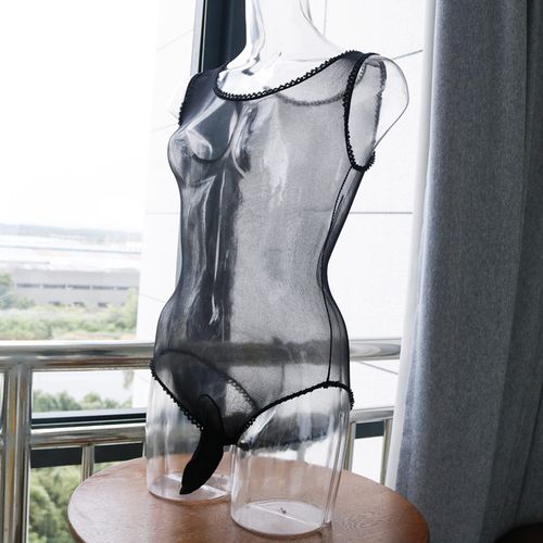 性感伪娘连体衣男用jj套泳衣大码女装大佬连身丝袜性感cd变装用品