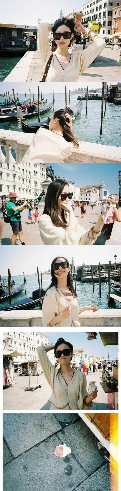 fp candid#  倪妮早期游客照考古.