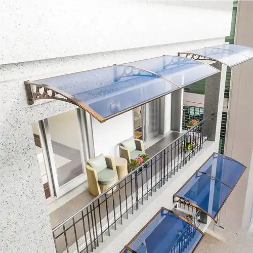 窗户阳台露台别墅雨搭雨篷户外家用防雨透明遮阳棚