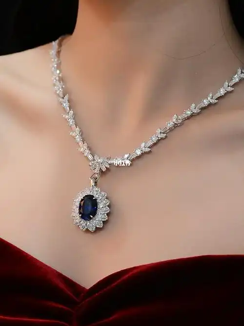 皇家蓝宝石项链