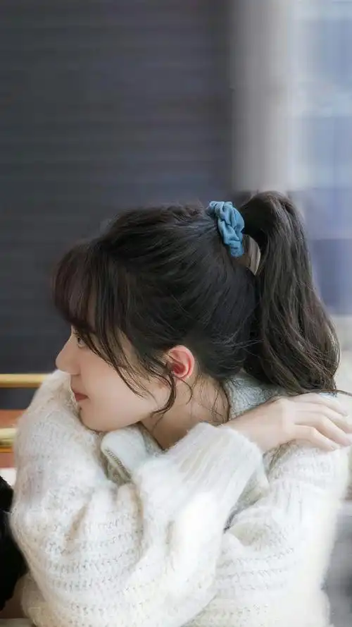 赵今麦高马尾青春少女##被赵今麦的笑容融化了