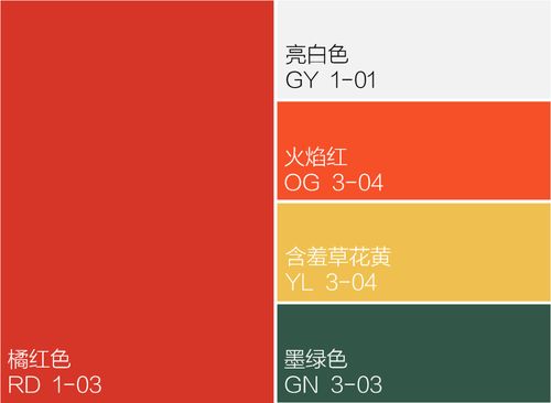 色彩优雅橘红色有味道的颜色用浓情唤醒活力感官