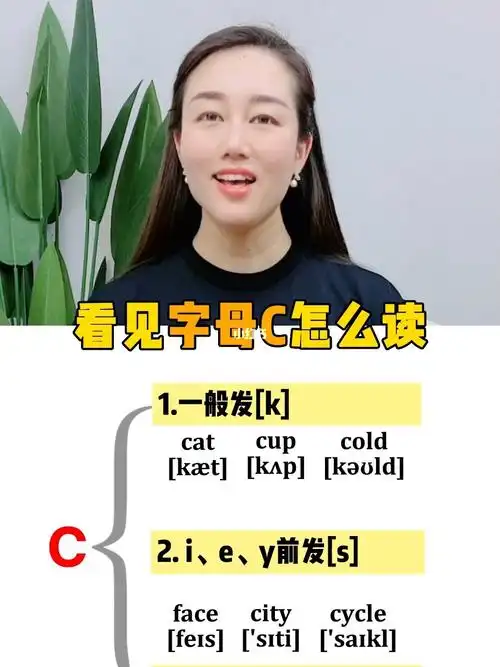 看见字母c怎么读英语跟我学轻松又有趣