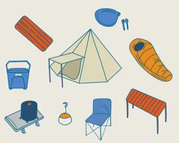 前面的文章发出去,一直有人问我带孩子露营需要准备多少东西?