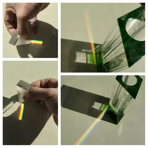 太阳光透过三棱镜,我们居然看到了彩色,神奇吗?