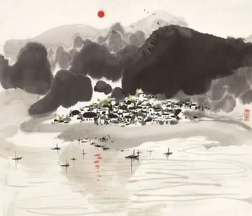 北京诚轩拍卖有限公司 - 2009年春季拍卖会 > 中国书画(二) > 吴冠中