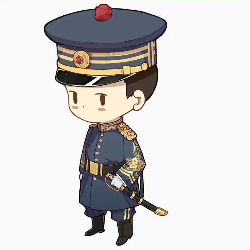 q版新军 q版的新建陆军,大清1905式军服,也是中国历史上非常具有代表