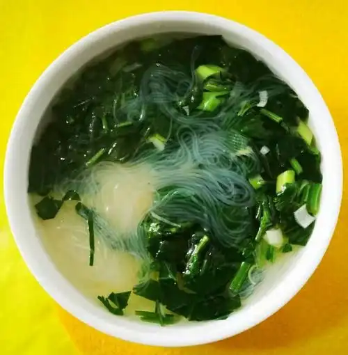菠菜粉丝汤