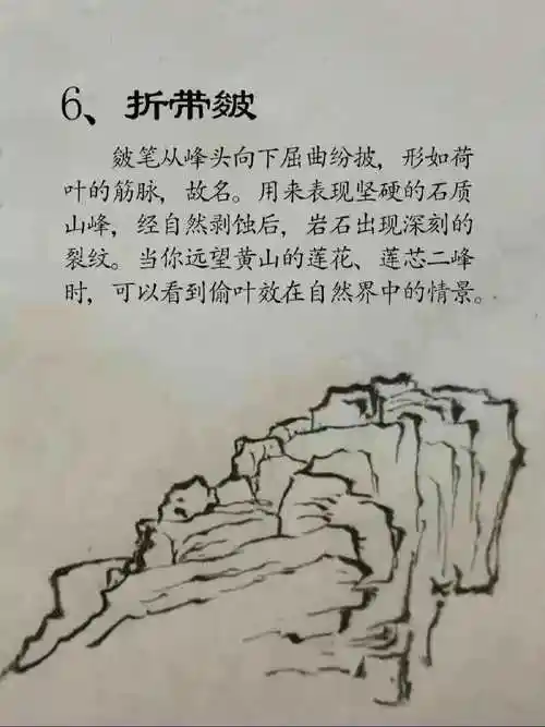 山水画皴法