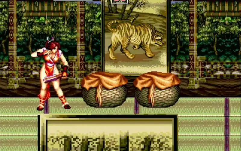 饿狼传说过关版第一关