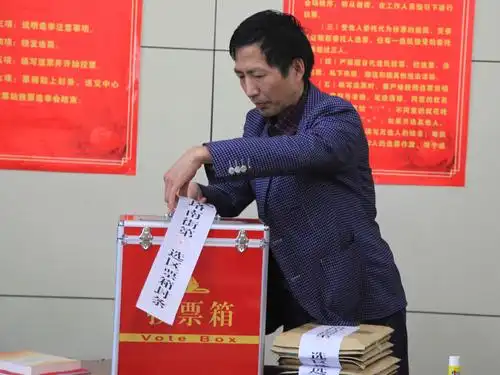 珍惜民主权利投好神圣一票