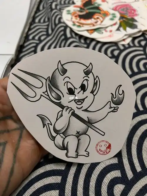 今日手稿小恶魔给钱就纹