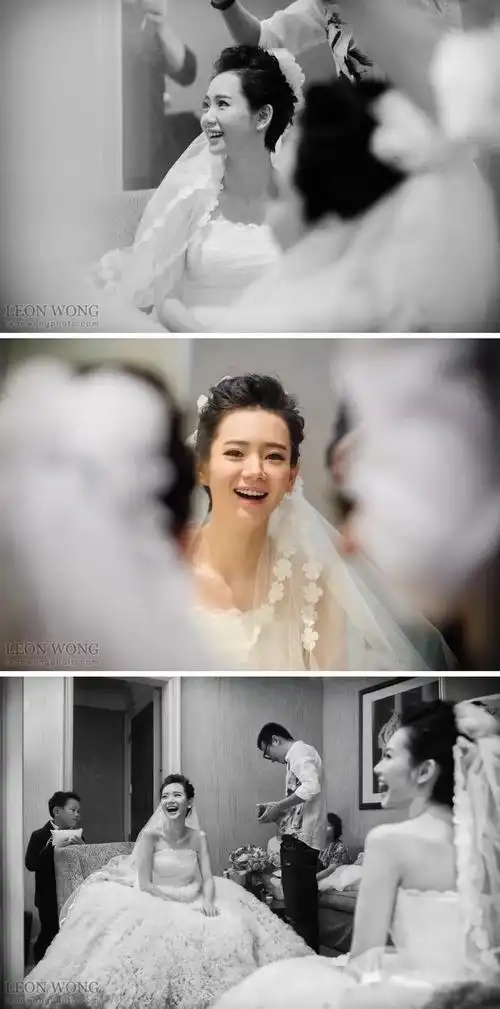 戚薇的婚纱照全套,戚薇婚纱照流出