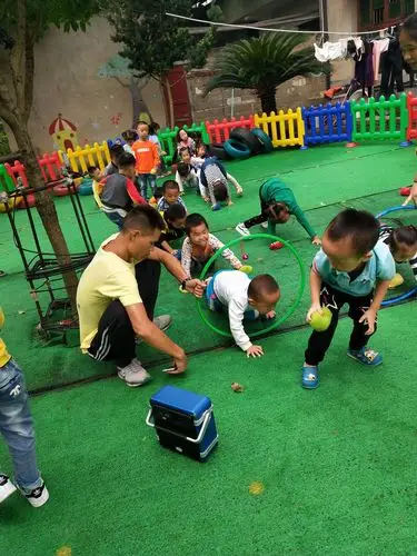 中意幼儿园2018下学期第三次体能游戏课