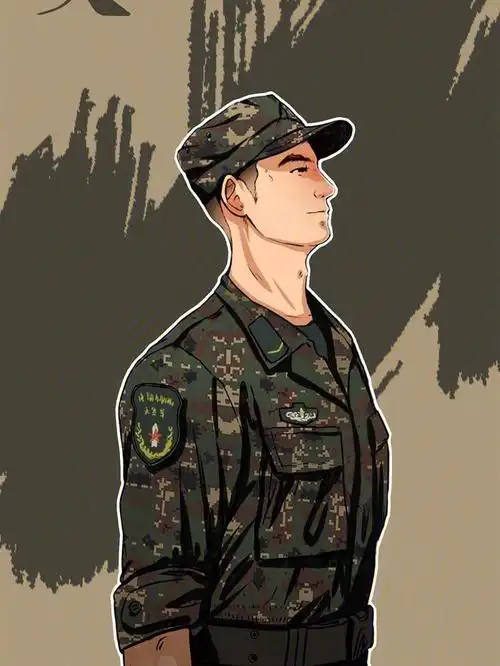 一组帅气的兵哥哥壁纸