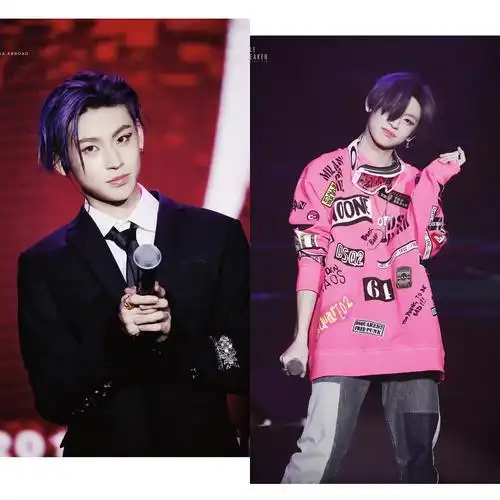 调色盘王琳凯-那些年小鬼染过的各种各样颜色的头发 已经集齐彩虹色