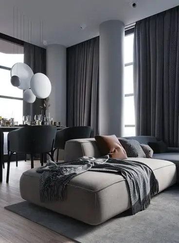 灰蓝色设计,不会过时的静美之选