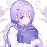 紫色卡通头像 紫色可爱卡通女生头像_微信头像图片大全