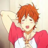 二次元粉色系头像男生