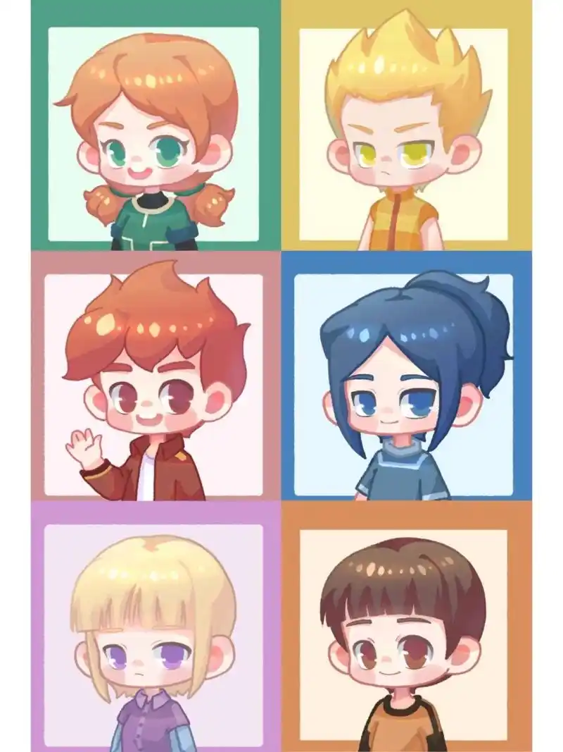 斗龙天团万岁≧▽≦ 终于凑齐六个人的头像了! 发个合集庆祝下