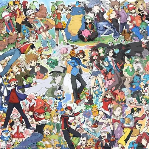 关键词:宠物小精灵 神奇宝贝 皮卡丘 动漫人物 动漫动画 设计 72dpi