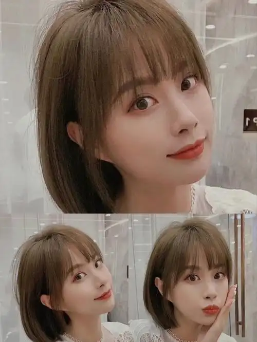 自从剪完短发每天都会被陌生人问78不挑脸型