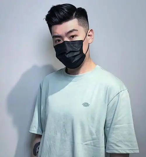 第3款:侧分背头发型