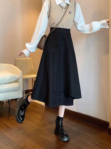 不规则梨型身材穿搭遮胯裙子显瘦洋气女装半身半身裙