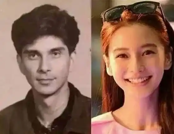 什么爸爸什么孩子,看了杨颖爸爸的照片,才知道整没整容