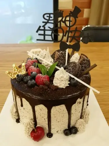 生日蛋糕,实拍图片