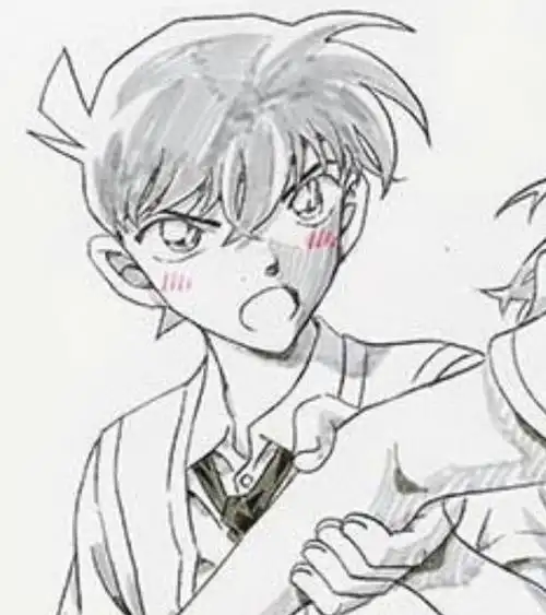 工藤新一告白小兰脸红了#新兰 还得是官方糖 #    柯南新剧场版原