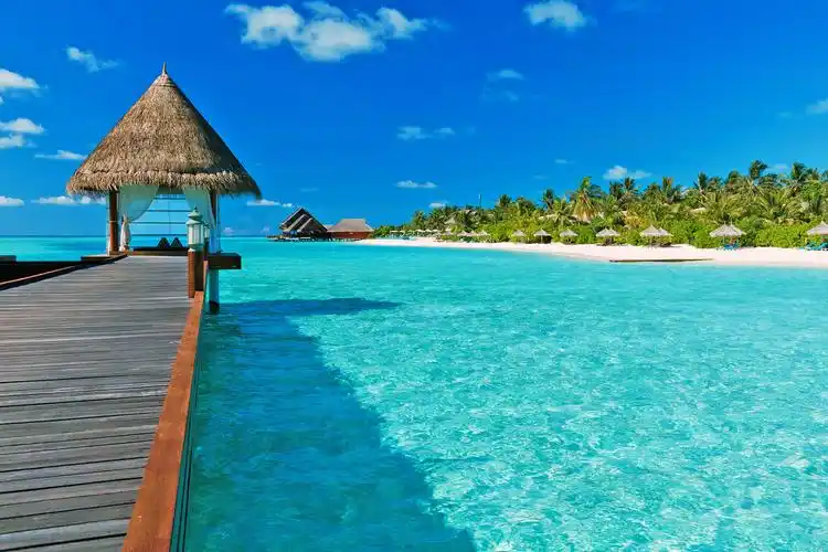 精选纯净的碧海蓝天迷人大海风景高清电脑桌面壁纸下载高清大图预览19