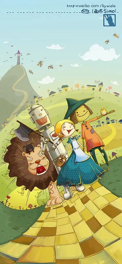 绿野仙踪小漫画