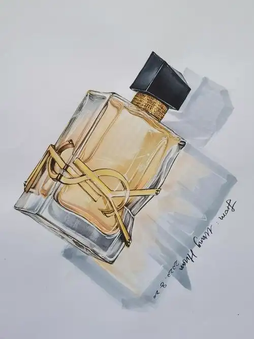 自由之水爱了吗_手绘_马克笔_马克笔手绘_文化_绘画