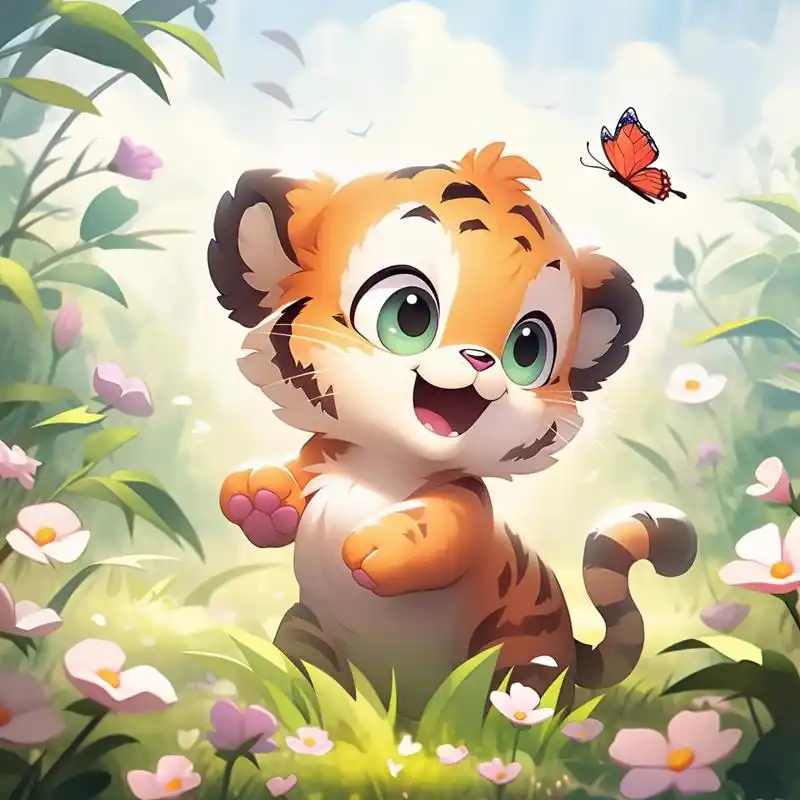 头像|小老虎宝宝头像 可爱的小老虎宝宝头像来啦#ai绘画# #卡通