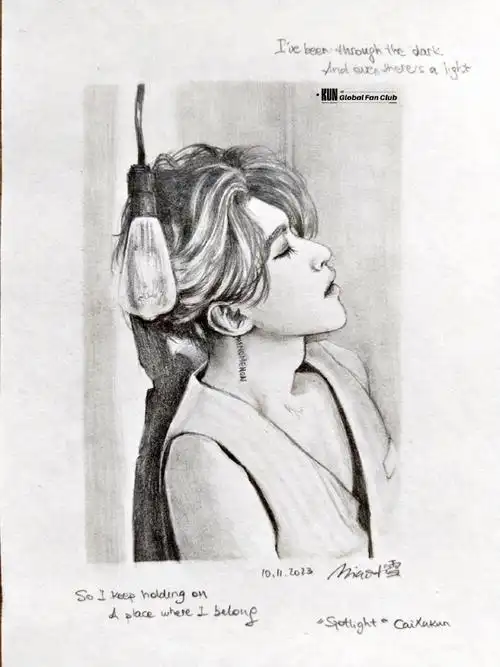 999595@蔡徐坤手绘┊@micio小雪