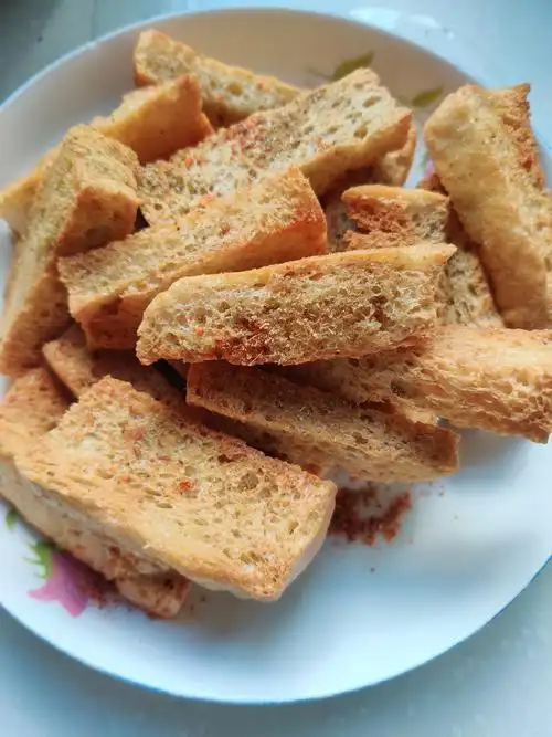 朴实无华炸面筋